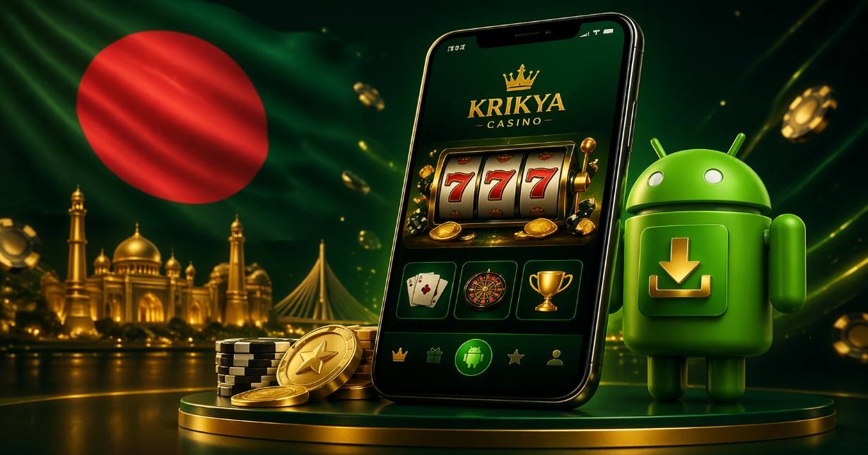 Krikya Android app download and installation steps in Bangladesh