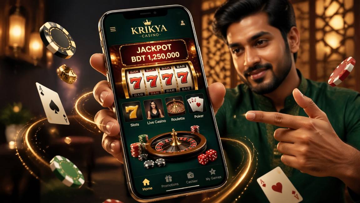 Krikya mobile casino and sports betting experience in Bangladesh