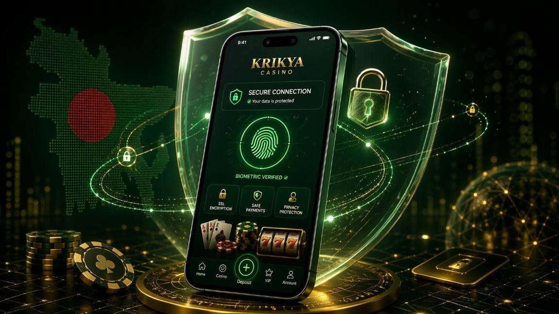 Secure Krikya mobile account access and data protection for players in Bangladesh