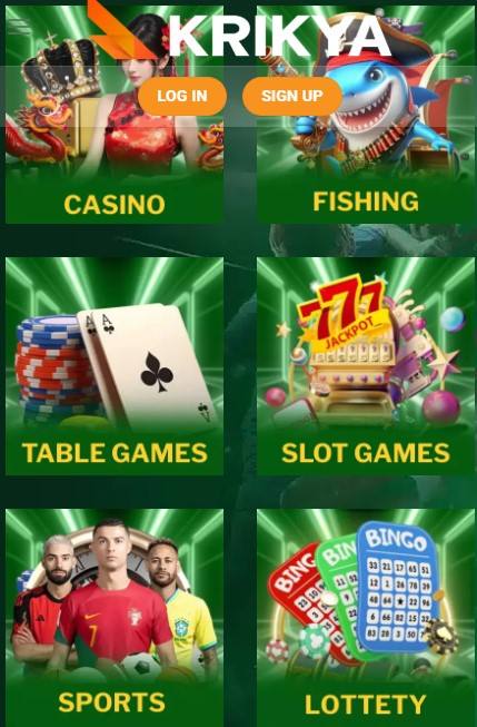 Krikya Bangladesh casino interface screenshot 4